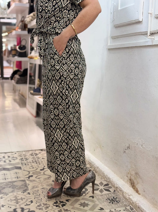 PANTALON ADELA GOMETRIC PRINT