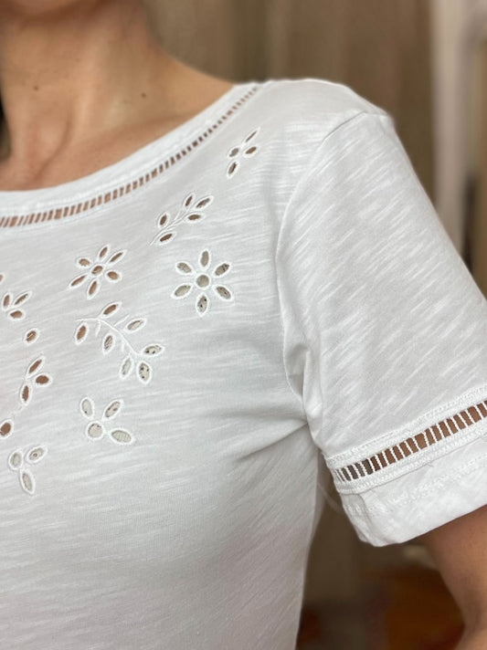 CAMISETA DINA BLANCA