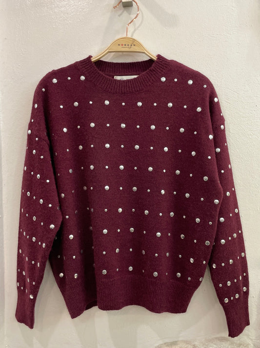 JERSEY TACHAS GRANATE