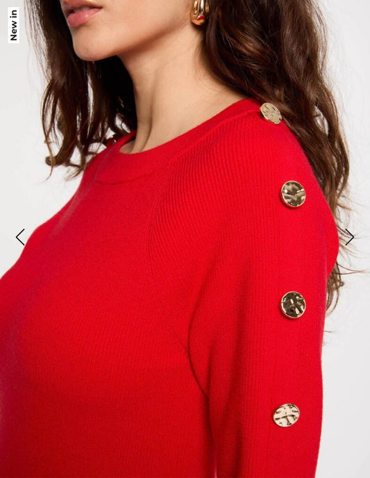 JERSEY ROJO BOTONES