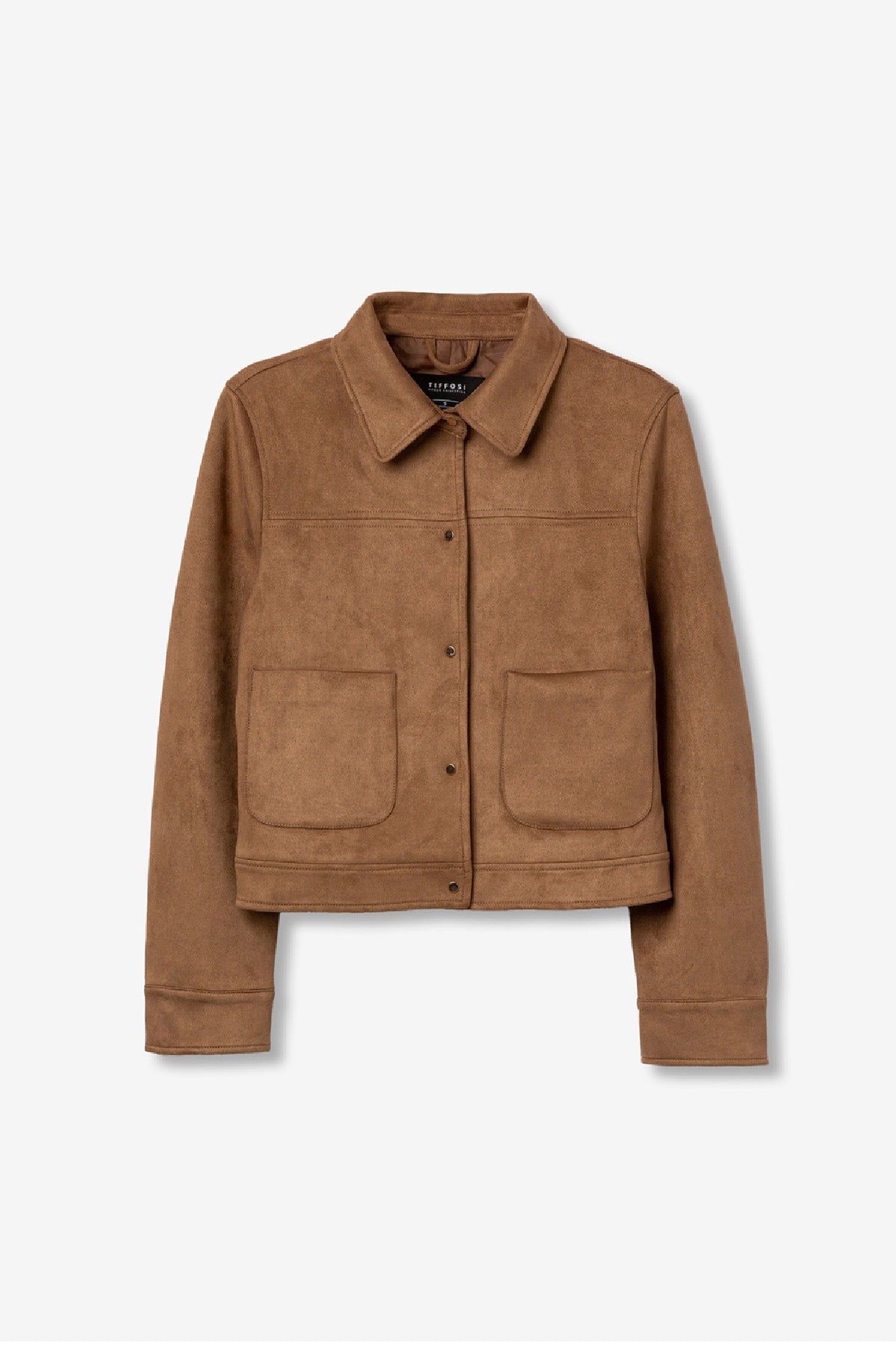 CHAQUETA ANTELINA COÑAC