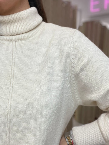 VESTIDO CONFORT BEIGE