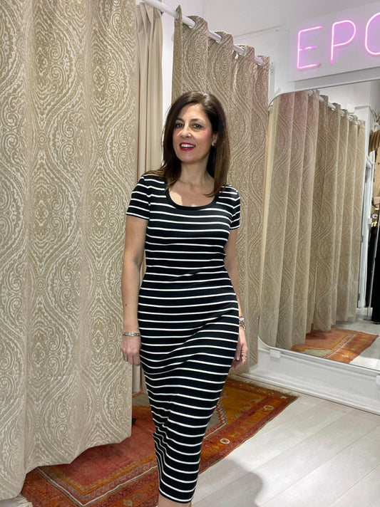 VESTIDO MONICA RAYAS