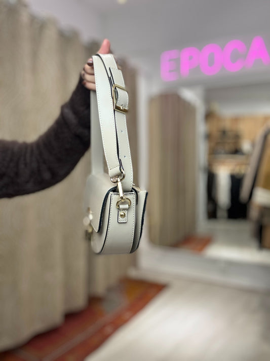 BOLSO CLOE BEIGE PIEL