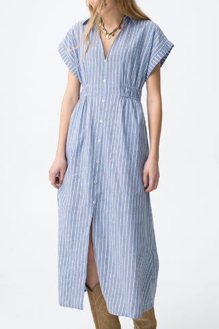 VESTIDO RAYAS BLUE