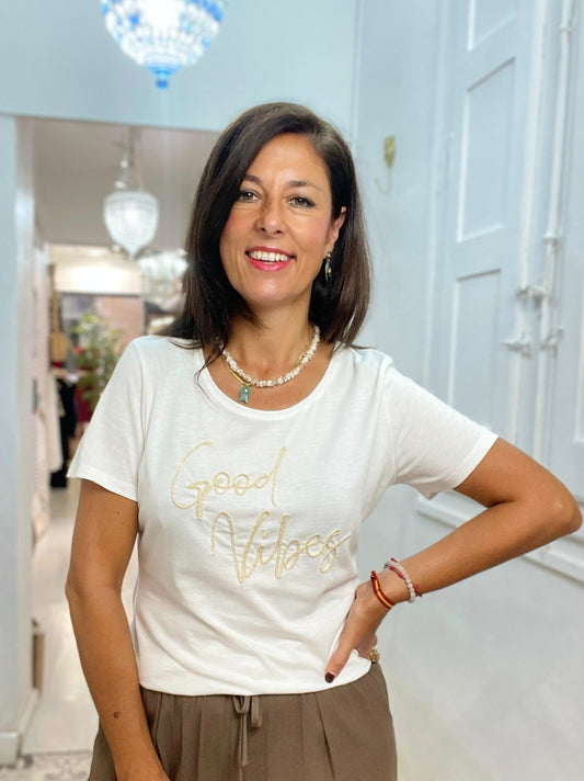 CAMISETA GOOD VIBES