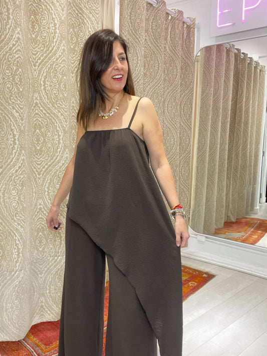 TOP SAMIA MARRON