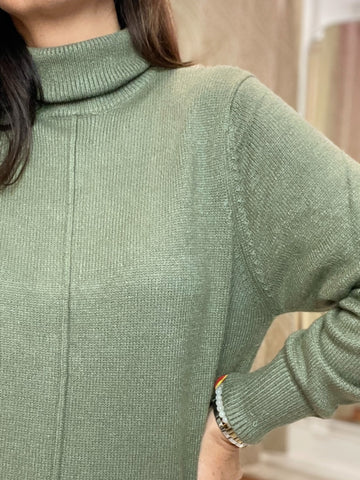 VESTIDO CONFORT VERDE