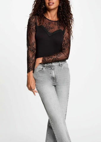 CAMISETA ENCAJE
