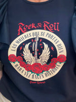 CAMISETA ROCK AND ROLL