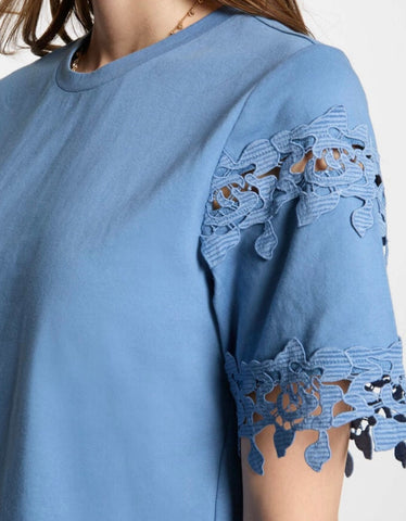 CAMISETA TINA AZUL