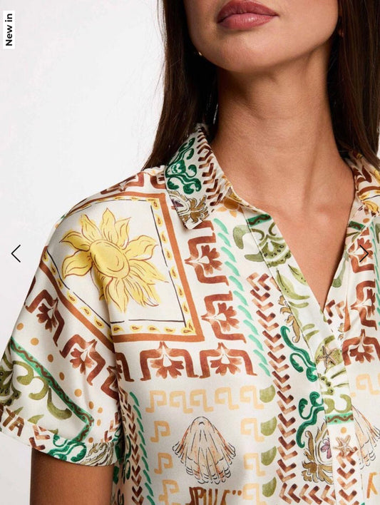 BLUSA SATINADA