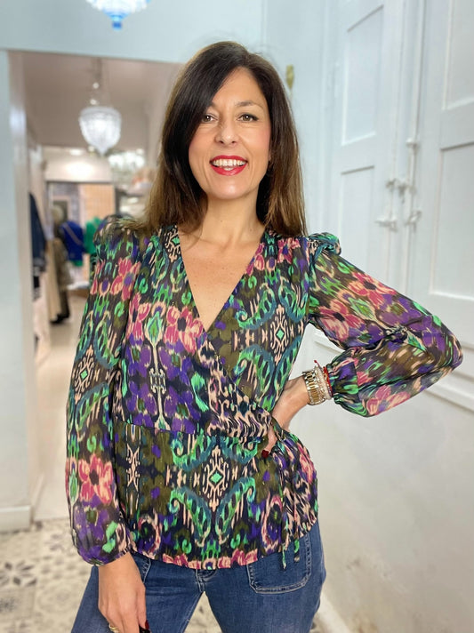 BLUSA CAROLINA PRINT