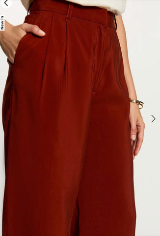 PANTALÓN FLUIDO TERRACOTA