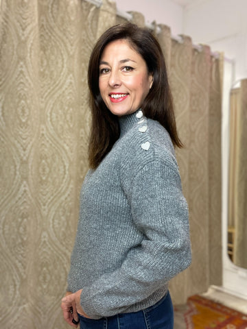 JERSEY GRIS CORAZONES