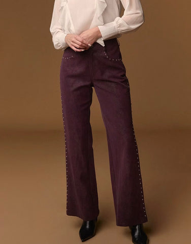 PANTALÓN BURDEOS LENON