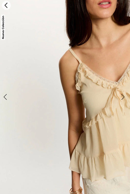 BLUSITA BEIGE TIRANTES