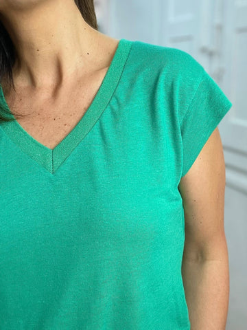 CAMISETA MERCHE VERDE