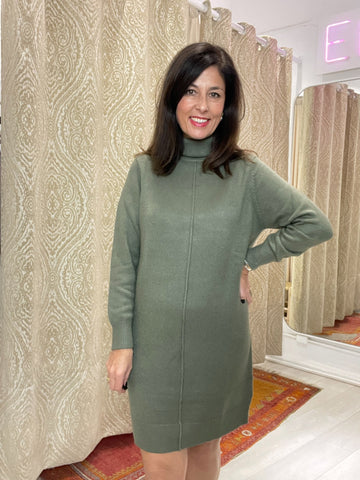 VESTIDO CONFORT VERDE