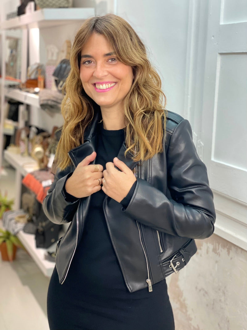BIKER LISA NEGRA