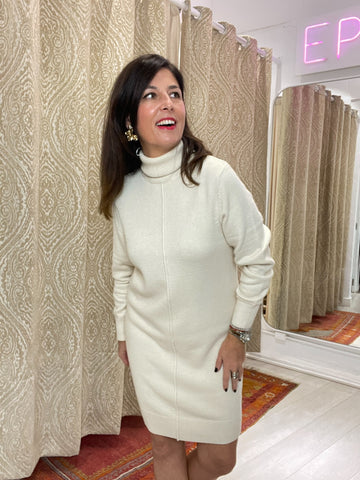 VESTIDO CONFORT BEIGE