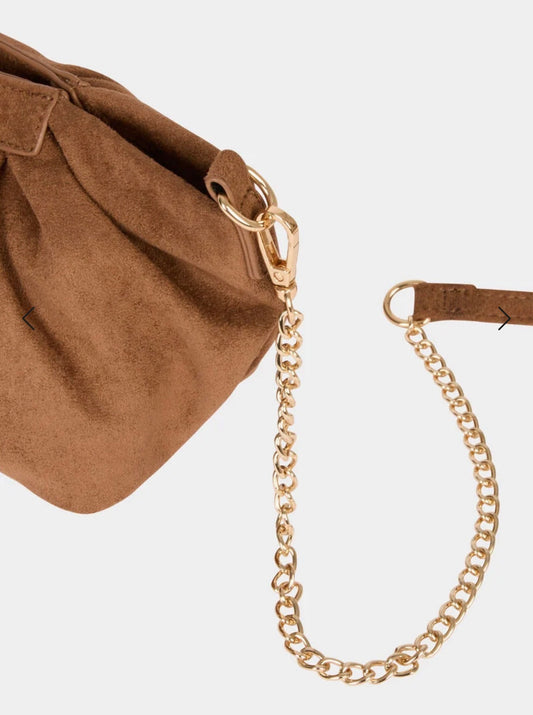 BOLSO BANDOLERA COÑAC