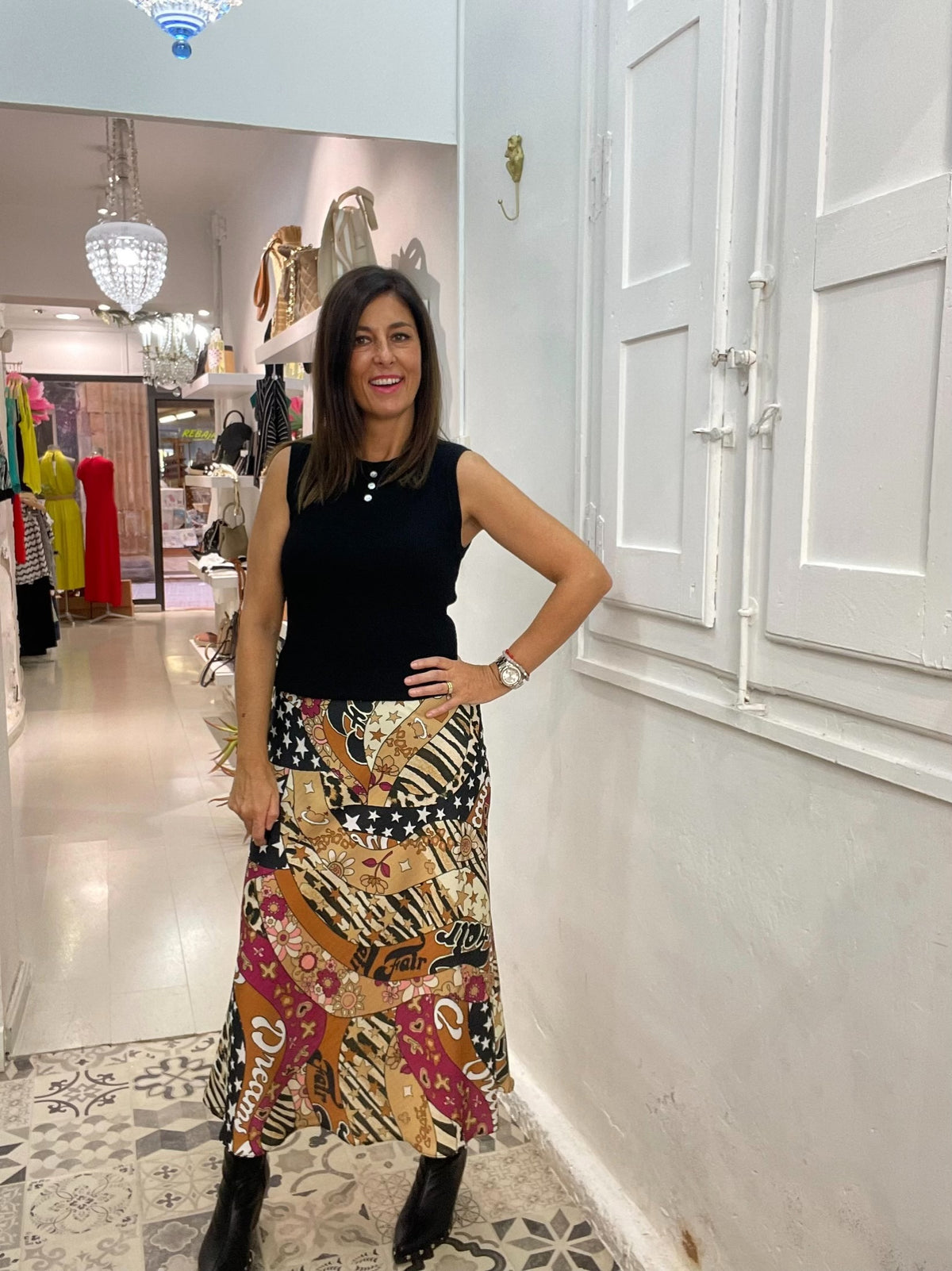 FALDA CARLA PRINT