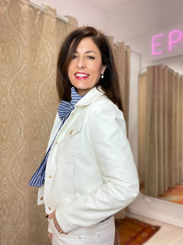 CAZADORA ASELA BLANCA
