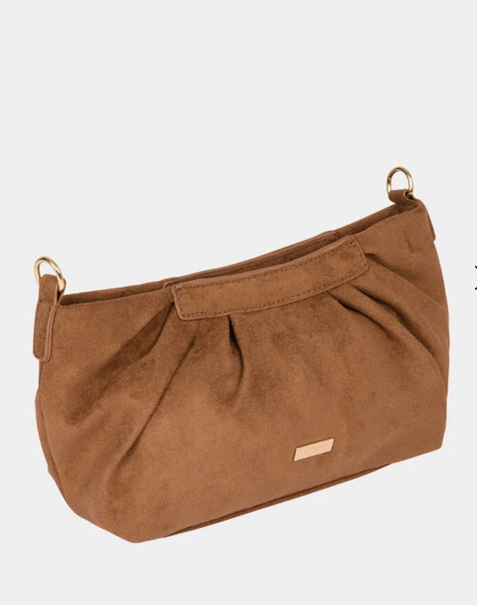 BOLSO BANDOLERA COÑAC