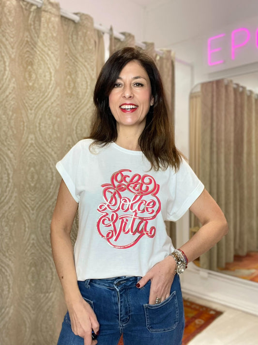 CAMISETA LA DOLCE VITA