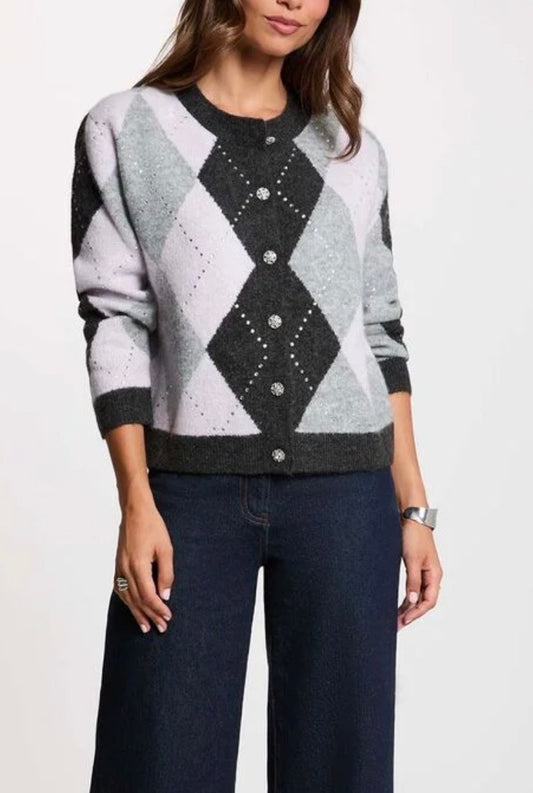 CHAQUETA ROMBOS