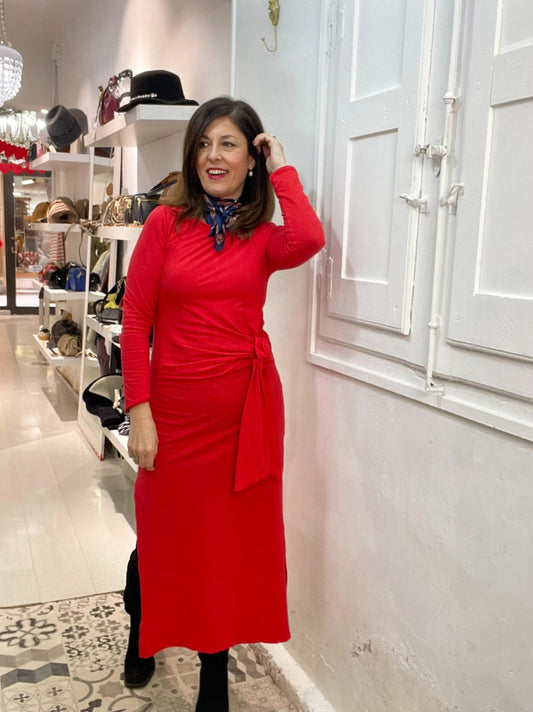 VESTIDO DONATELLA ROJO