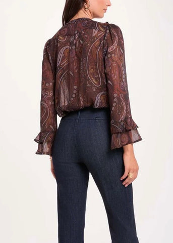 BLUSA GASA MULTICOLOR