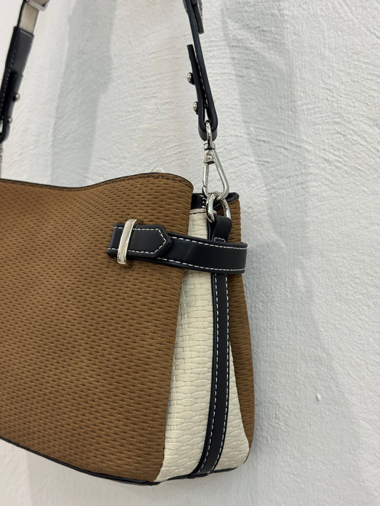 BOLSO CAFÉ Y NATA