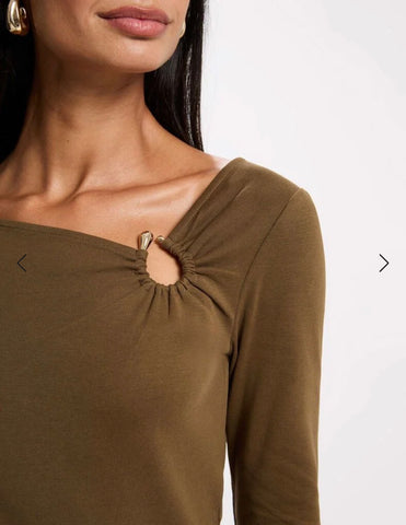CAMISETA CAQUI