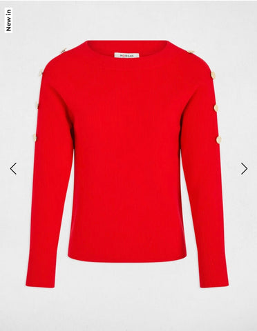 JERSEY ROJO BOTONES