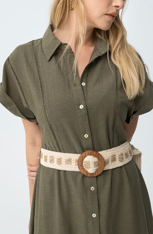 VESTIDO + CINTURON