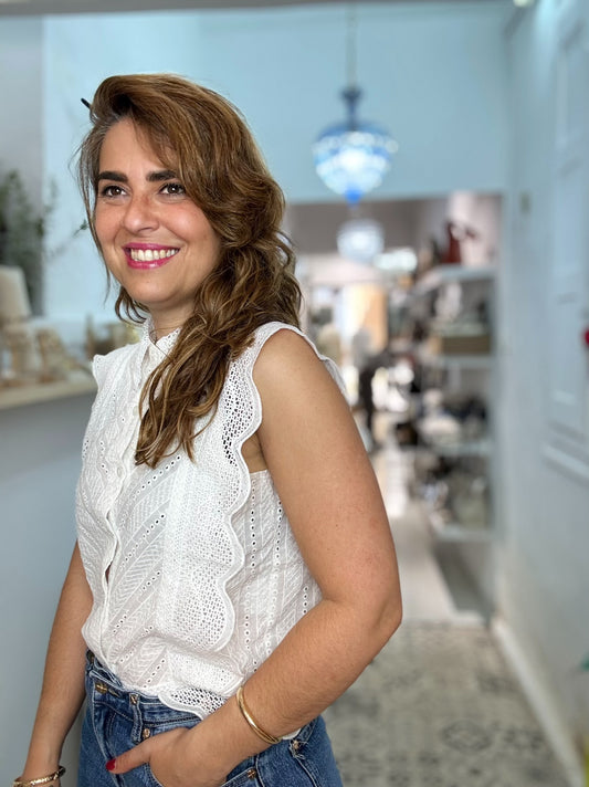 BLUSA CAPRI BLANCA