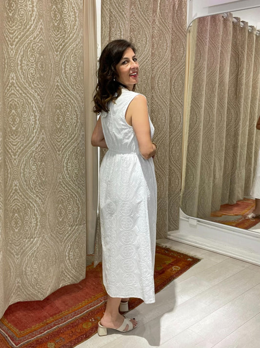 VESTIDO ADELAIDA BLANCO
