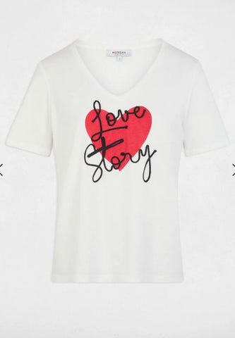 CAMISETA LOVE STORY