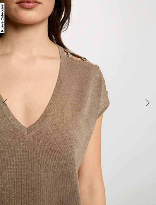 JERSEY PIEDRAS HOMBRO TOPO