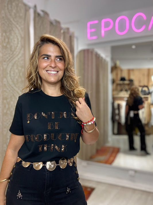 CAMISETA  DON`T JUST...