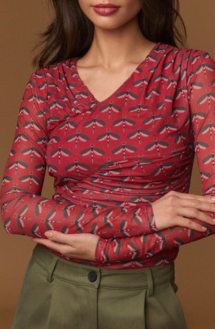 RED DRAGONFLY TOP