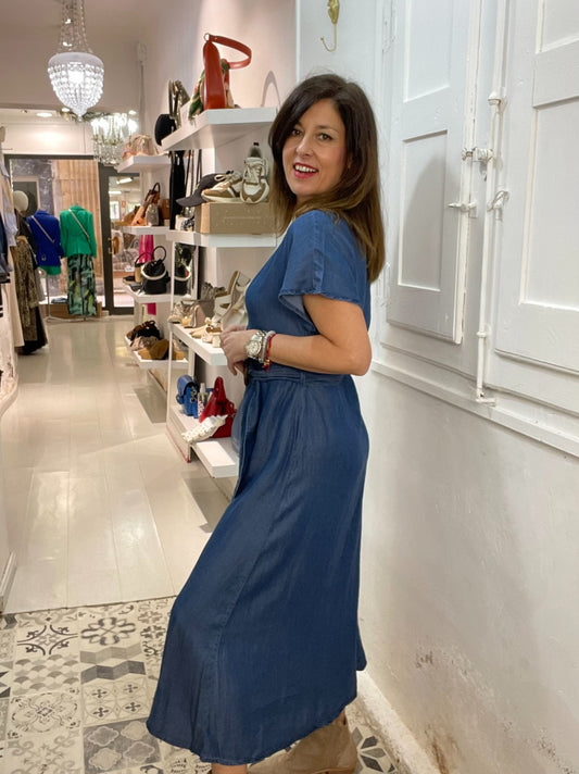 VESTIDO EVA VAQUERO