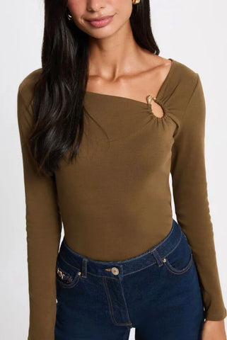 CAMISETA CAQUI
