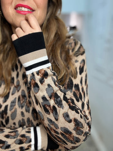 JERSEY ALICIA ANIMAL PRINT