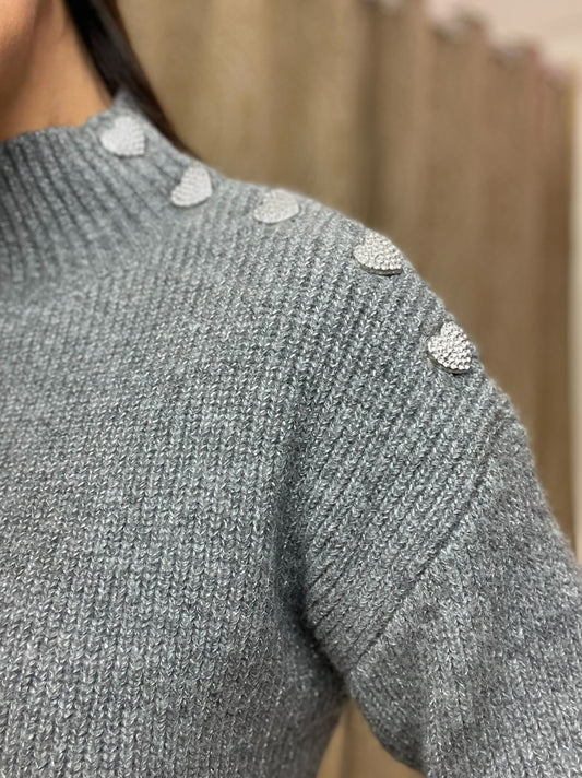 JERSEY GRIS CORAZONES