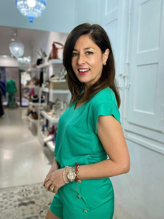 CAMISETA MERCHE VERDE