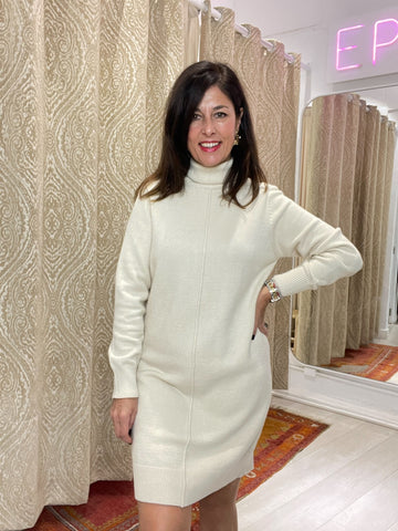 VESTIDO CONFORT BEIGE