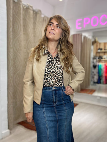 BIKER BEIGE